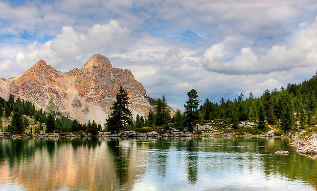 Mountain Lake Reflection