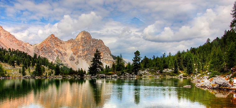 Mountain Lake Reflection