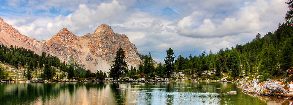 Mountain Lake Reflection