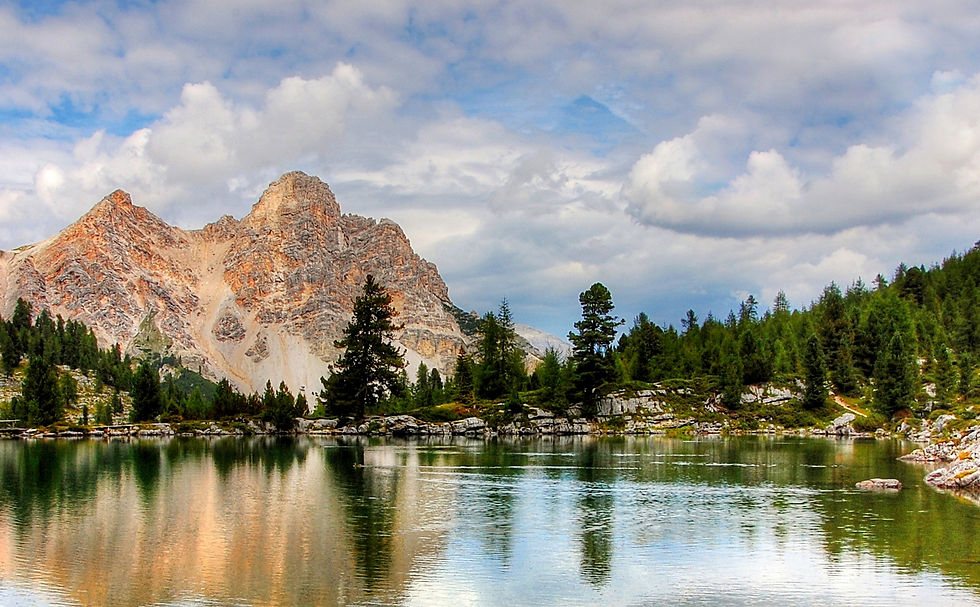 Mountain Lake Reflection