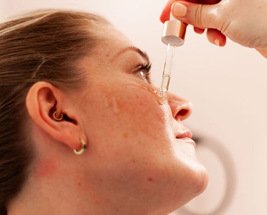 Locally sourced Harvest Moon Facial Oil. A sustainable, eco-friendly choice for your beauty routine.