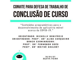 Defesa de Trabalho de Conclusão de Curso