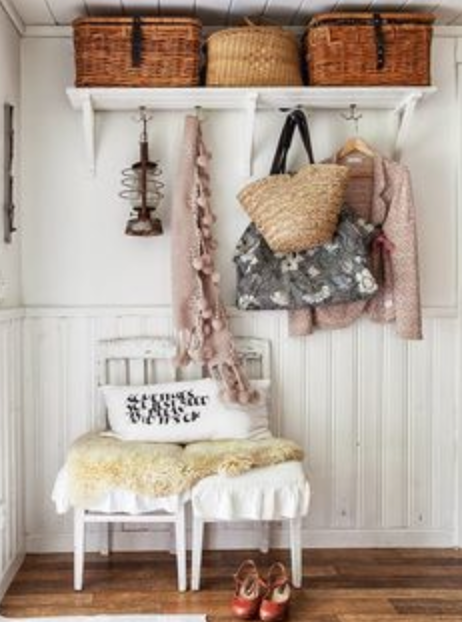 entrada Shabby Chic