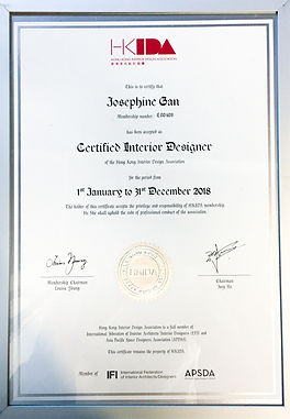 香港室內設計協會 Certified Interior Designer .JP
