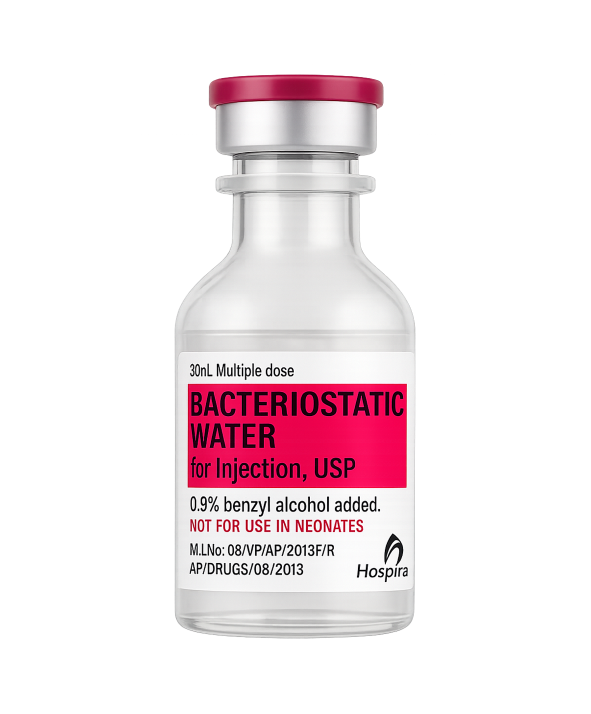 Bacteriostatic Water Research Solution 30 mL