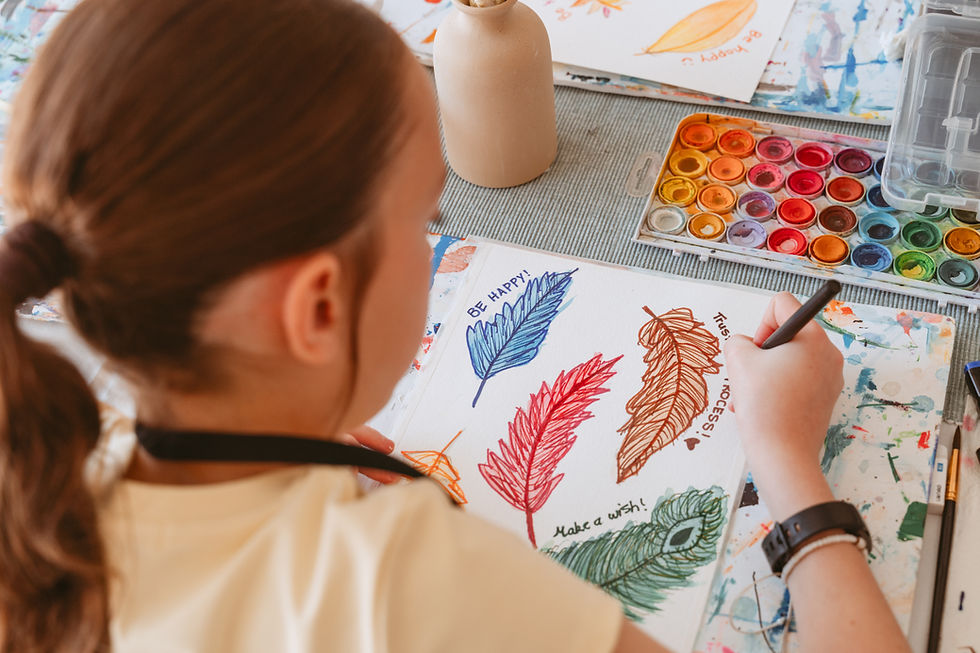 Thumbnail: 🎨 Online Therapeutic Art Classes – Term 2, 2026