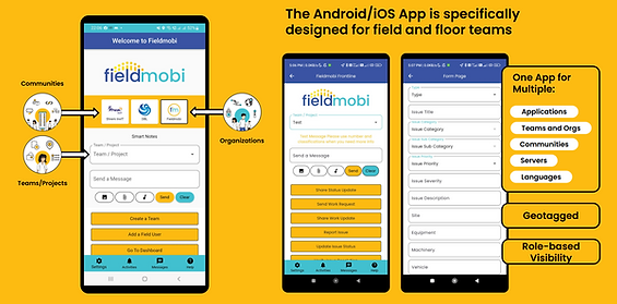 The Fieldmobi Android/iOS