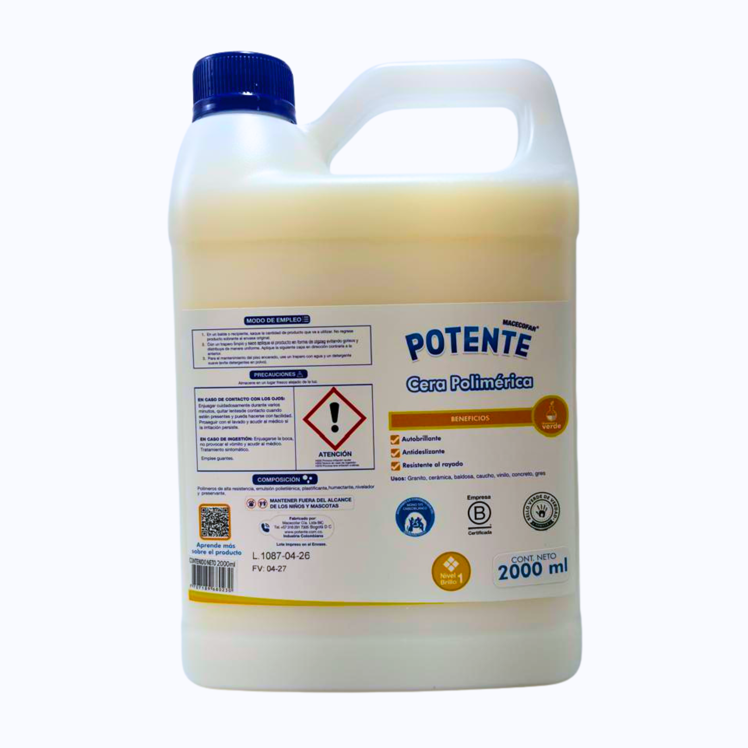 Cera polimérica x 2000ml
