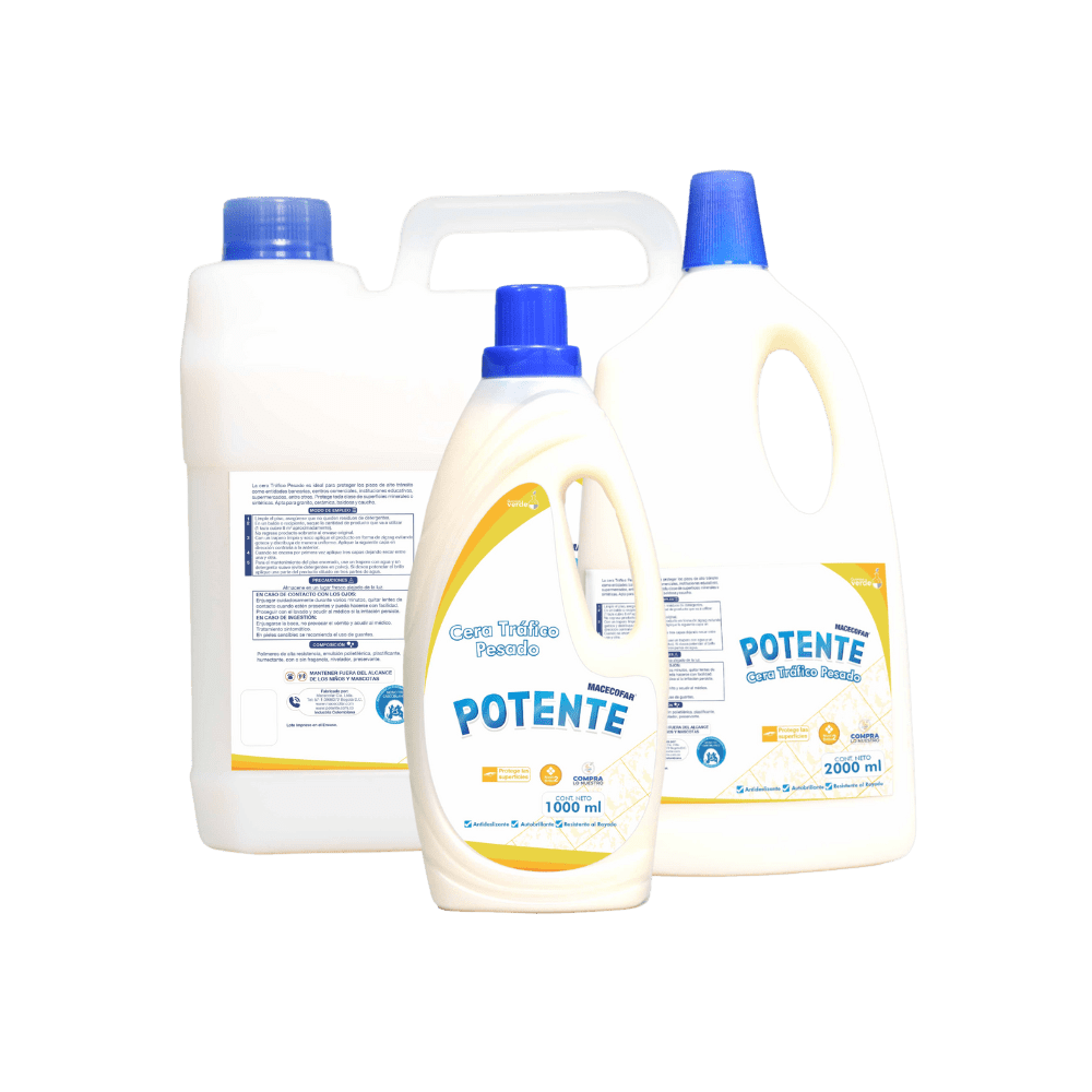 Cera para pisos tráfico Pesado auto brillante