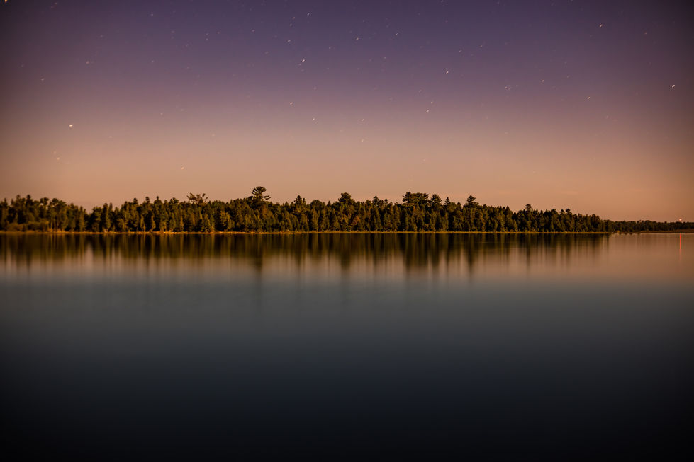 Northern Lights at Dusk