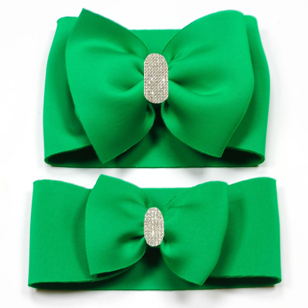 Miniatura: Green BLING Headwrap