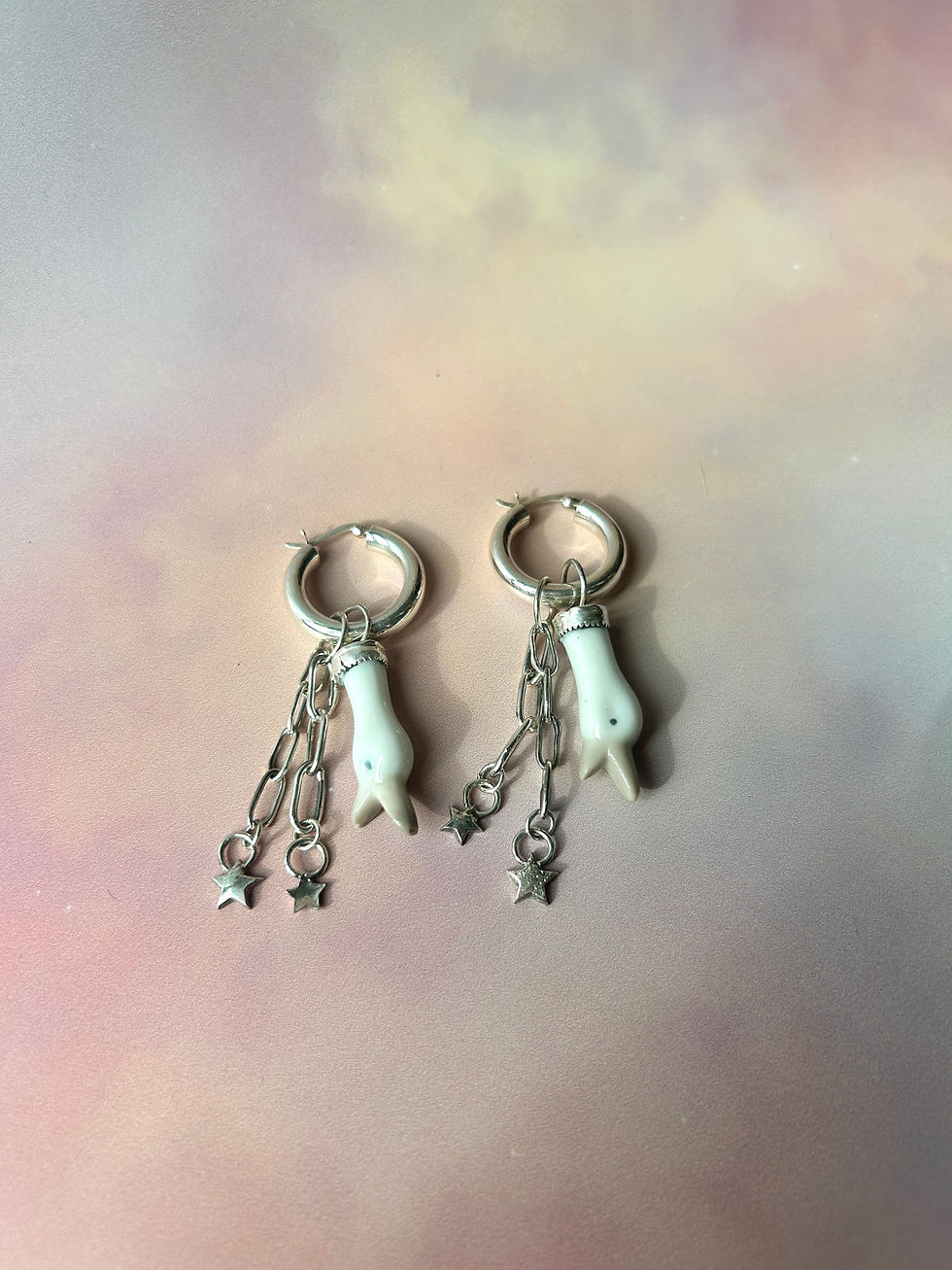 Miniatura: "migration is normal" Hoop Earrings