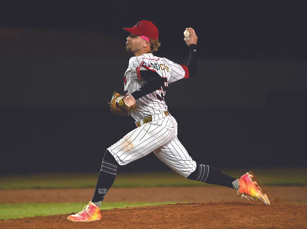 Juncos ace Rubén Ramírez went the distance and looked in complete control, striking out five, allowing four hits and walking just one en route to the win. (Eileen Quintero)