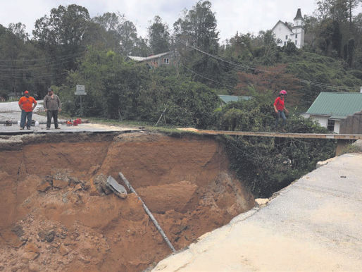 Missing people, power outages, ruined roads: Issues across the Southeast after Helene