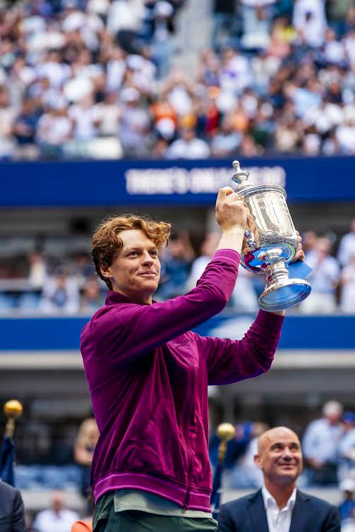 For Sinner, court brings peace and dominance