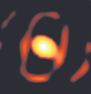 First close-up of star outside our galaxy shows a giant about to blow