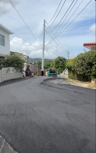 Continúan trabajos en sector La Araña en Aguas Buenas