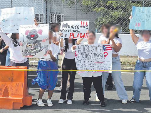 Estudiantes Esc. Sup. Vocacional República de Costa Rica de Caguas reclaman aprendizaje en condiciones dignas