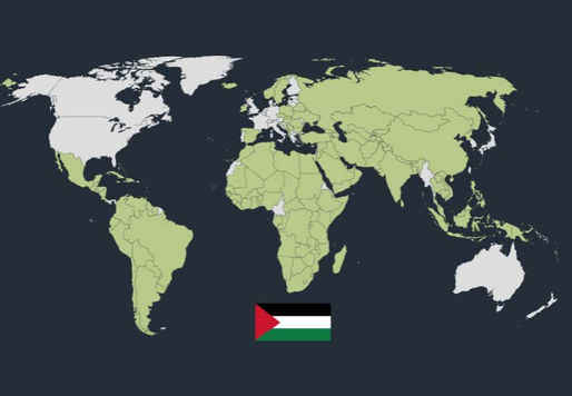 The changing map of Palestinian recognition