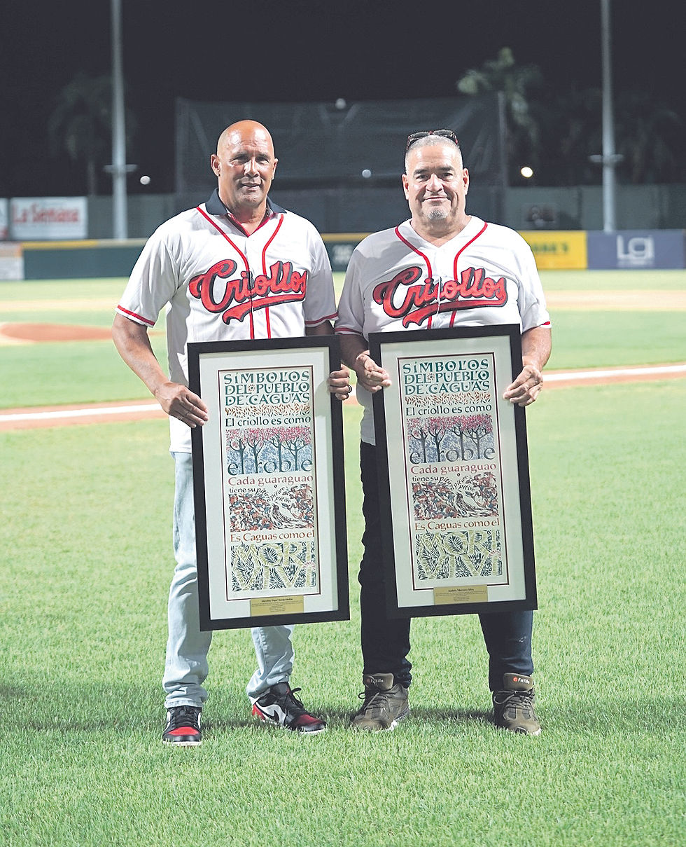 Los Criollos de Caguas dedican su temporada 2025 al propulsor y productor radial Andrés Marrero y lanzador de softball nacional e internacional, Marcelino ‘Papo’ Román.
