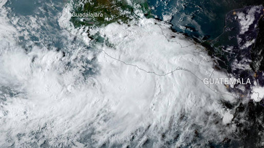 Tropical Storm John pummels Mexico’s Pacific coast