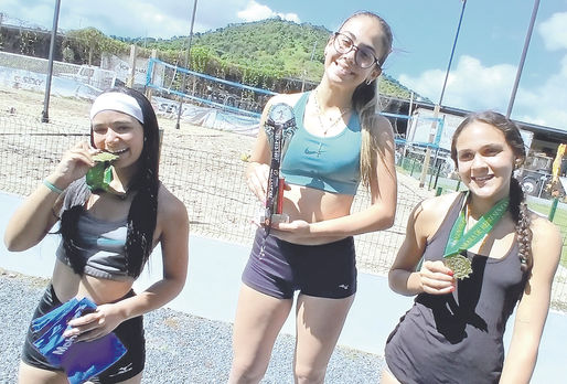 Cagüeña se proclama Reina del Volleyball Playero