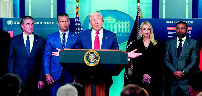 Trump orders National Guard to Washington and takeover of capital’s police