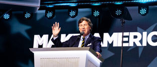 Tucker Carlson welcomes a Hitler apologist to his show
