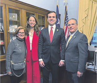 Conny Varela y José Luis Dalmau asisten a juramentación de Pablo José en Washington