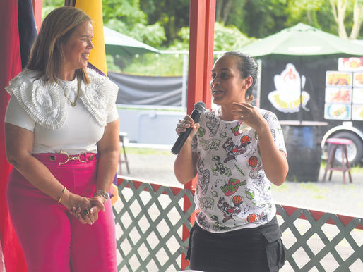 Lornna Soto anuncia apertura de La Ribera Food Truck Park