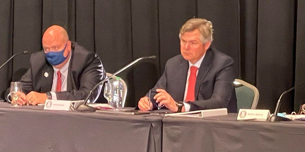 Former Financial Oversight and Management Board member Justin Peterson