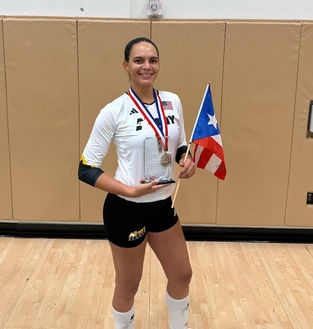 Sgt. Julymar Otero leads the Army women’s volleyball team again, winning silver at national championship