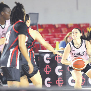 Honrosa actuación de las Criollas del BSNF