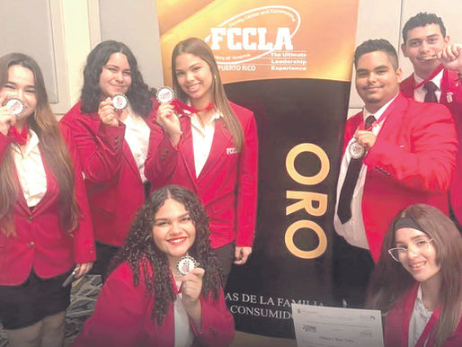 Cayey celebra triunfo de jóvenes en la Conferencia de Ciencias Familiares y Consumidor FCCLA 2025