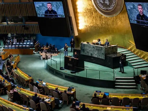 As Zelenskyy calls for global focus on Ukraine, Putin rattles nuclear sabers