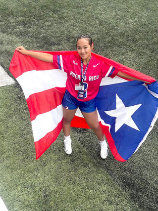 Joven yabucoeña representa a la Isla en NFL Flag Football Americas International Championship México