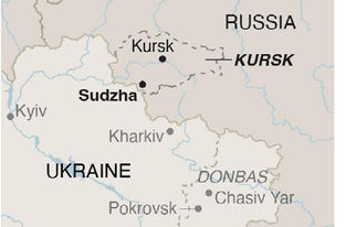 Ukraine’s push into Russia is a surprising turn in the war