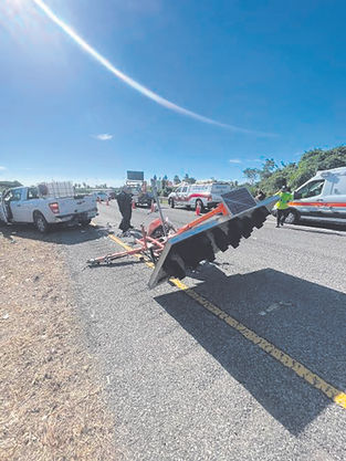 Aumentan choques en zonas de mantenimiento y refuerzan llamado a seguridad vial