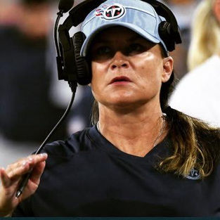 NFL pioneer finds her way after years on the back roads