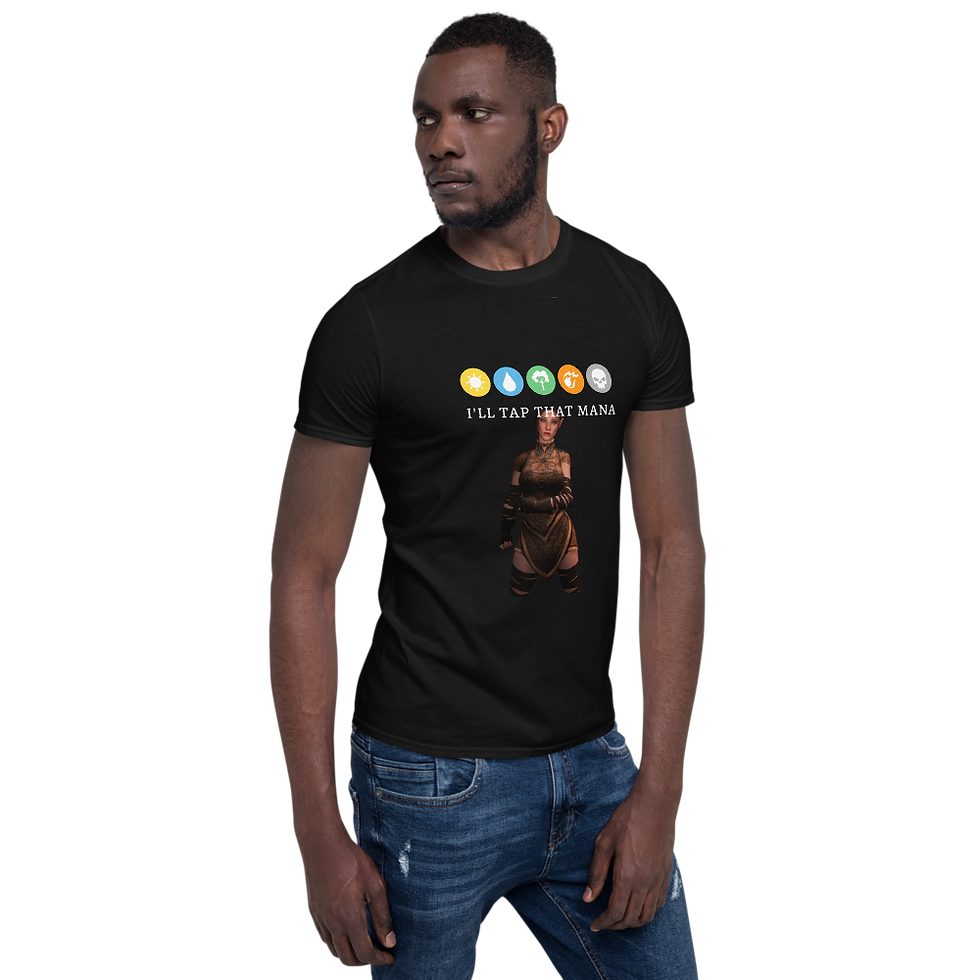 Thumbnail: Tap Mana Elf Short-Sleeve Unisex T-Shirt