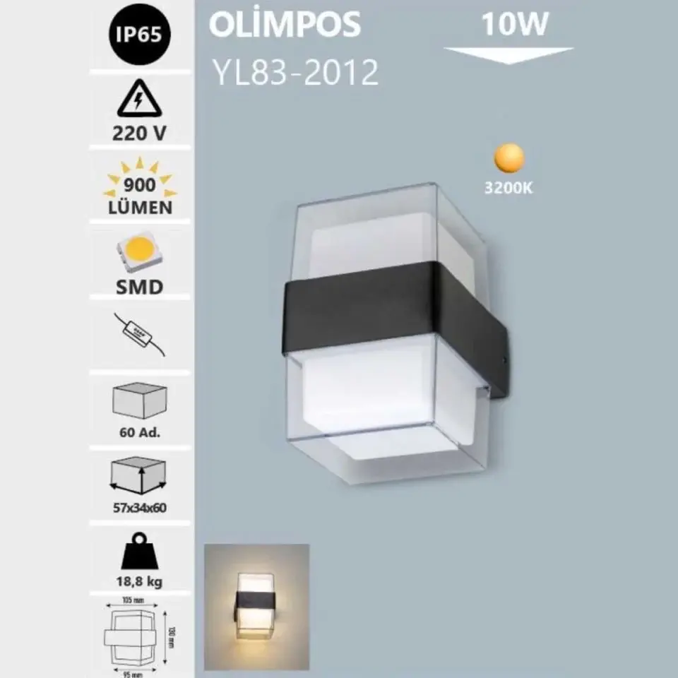 Küçük resim: led dekoratif aydınlatma aplik