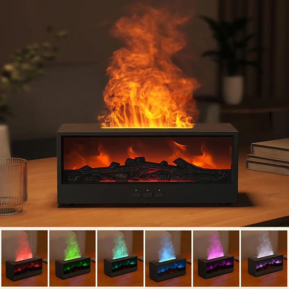 Küçük resim: Ultrasonik Hava Nemlendirici – Şömine Difüzör | Neyineksik.com