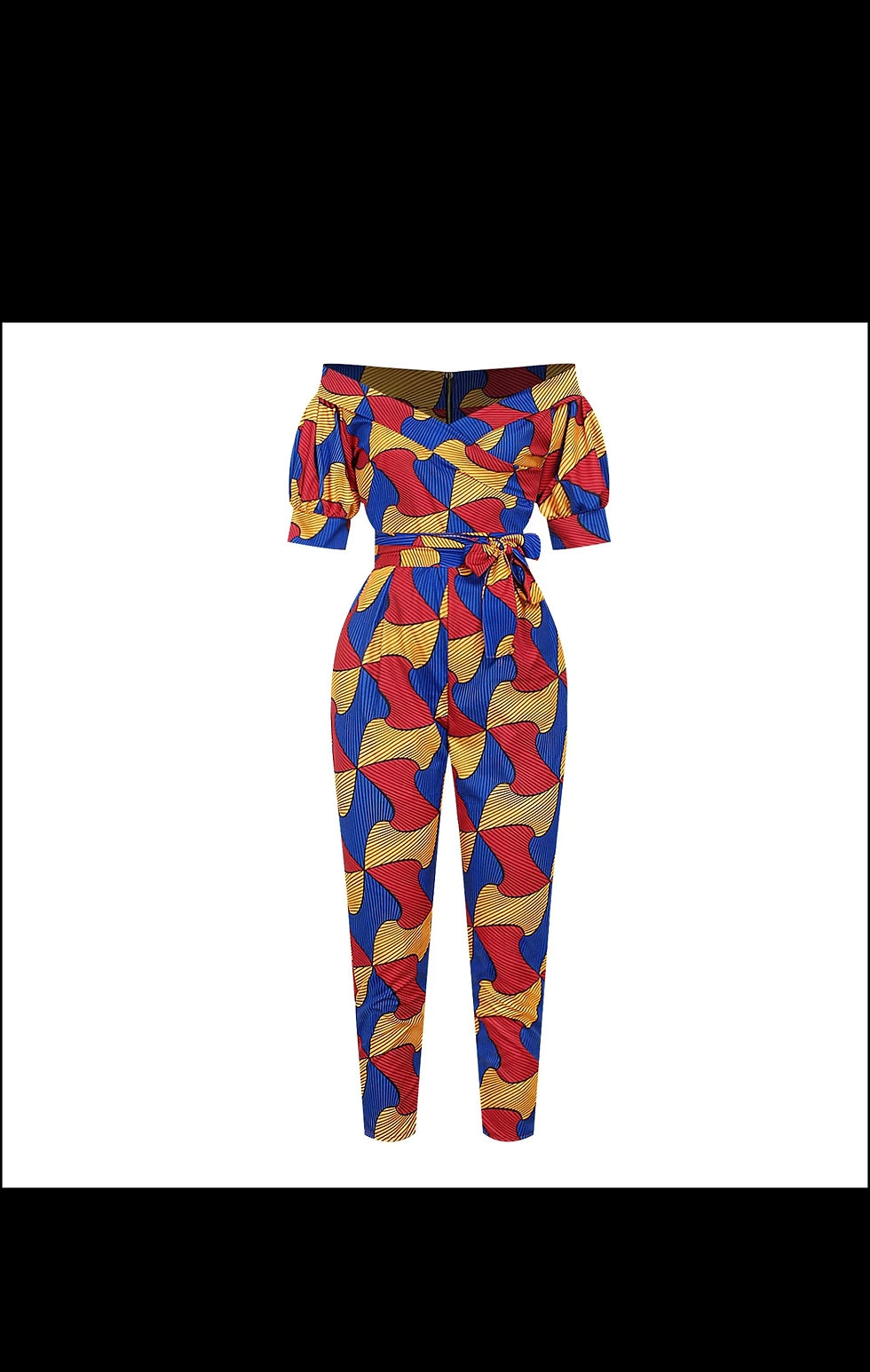 Miniature : Jumpsuit en coton et polyester