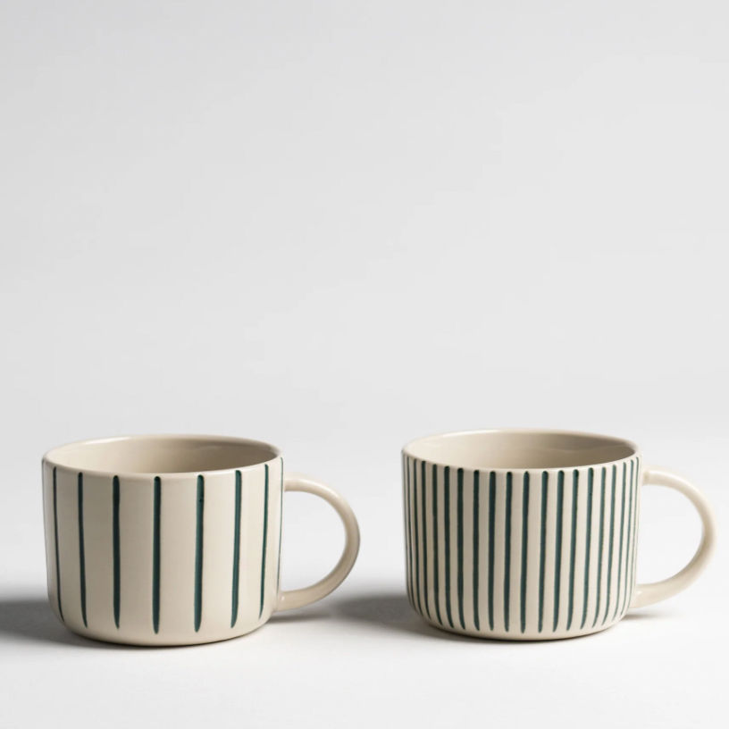 Kindred Yarrow Mugs - Sea Green - Set of 2 - Medium