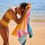 Thumbnail: Dock & Bay -  Coastal Candy Quick Dry Beach Towel
