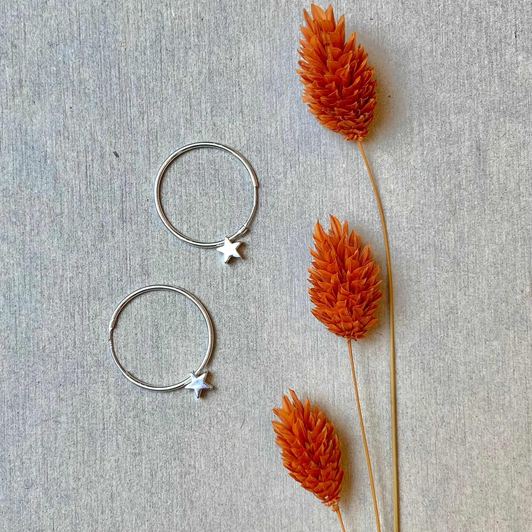 MEKKA Stockholm Star Hoop Earrings