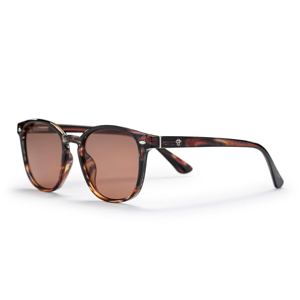 Thumbnail: CHPO Brand - Alva - Turtle Brown - Recycled Sunglasses