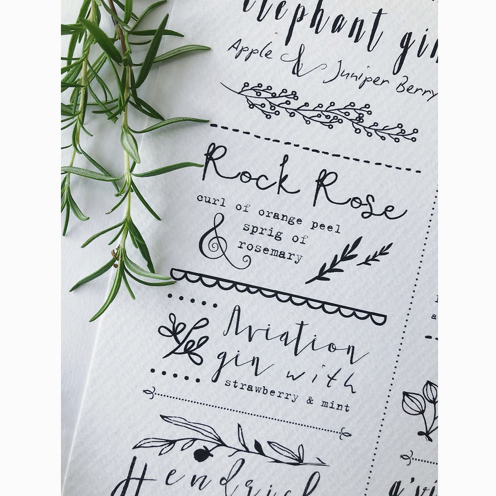 Thumbnail: Juniper Press A Guide To Gin Garnishing Print
