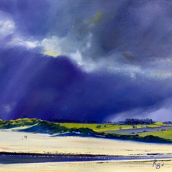 Ruth Bond Small Mounted Print - Constant Calling Alnmouth