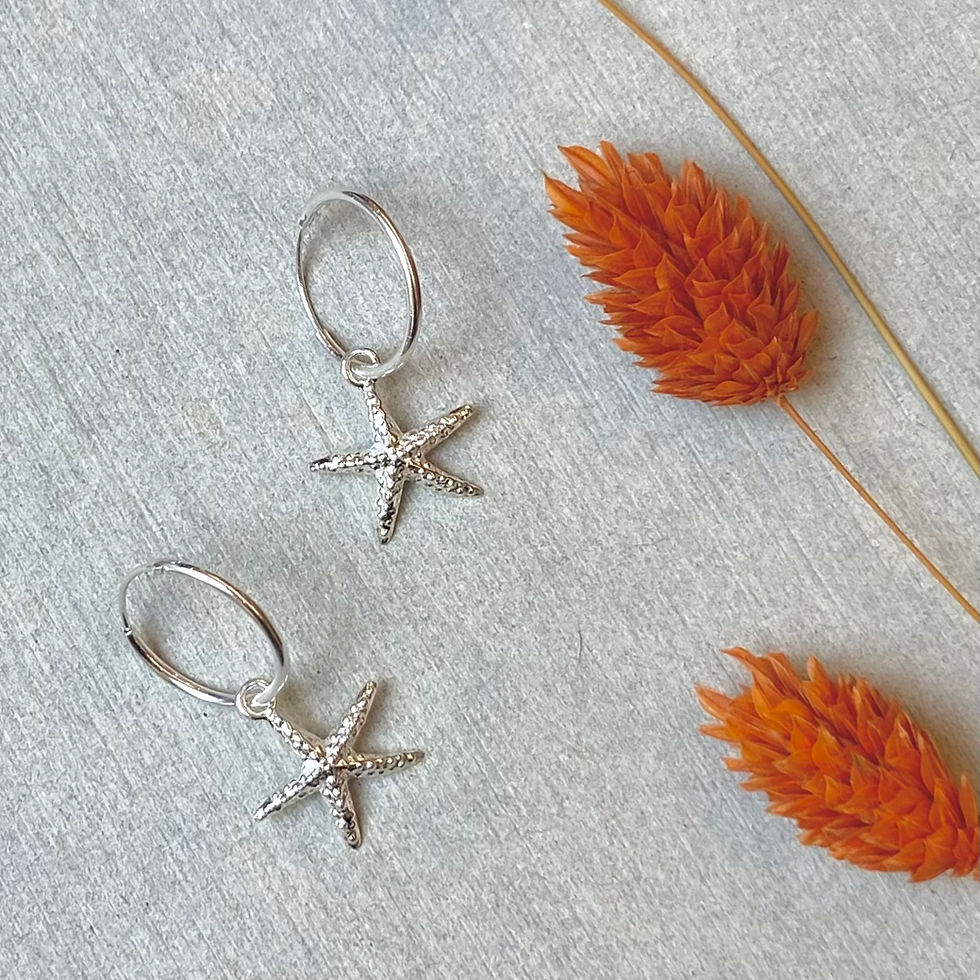 MEKKA Sea Star Huggie Earrings